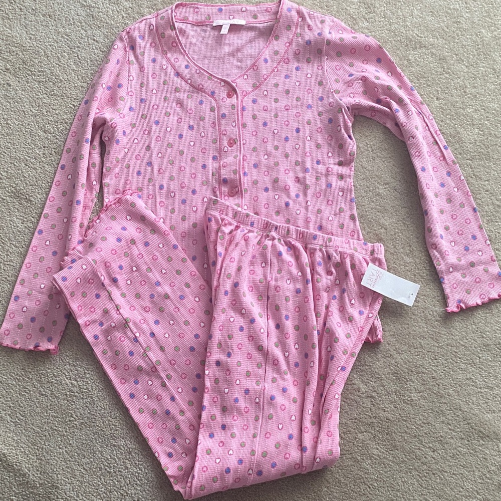 Lemon Tart NWT heart Pajamas size small